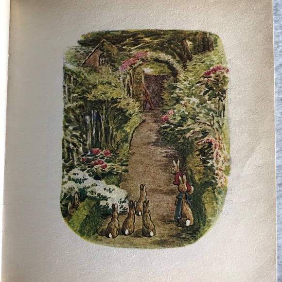 Beatrix Potter 2 Books The Tale of The Flopsy Bunnies & Benjamin Bunny Hardcover - Picture 5 of 8